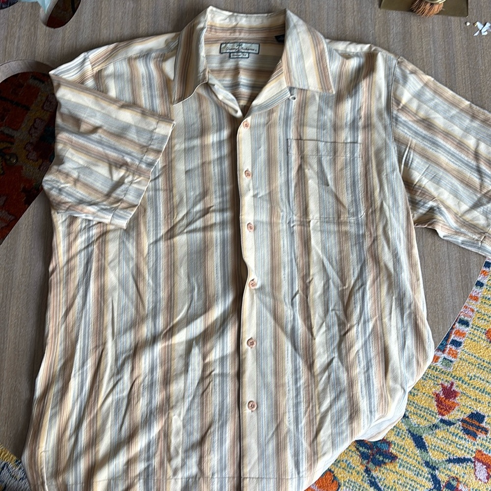 Tommy Bahama Classic Fit Silk Button Down